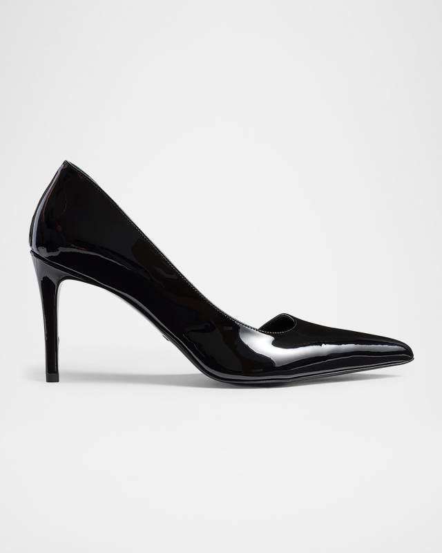 Jett Patent Leather Stiletto D'Orsay Pumps